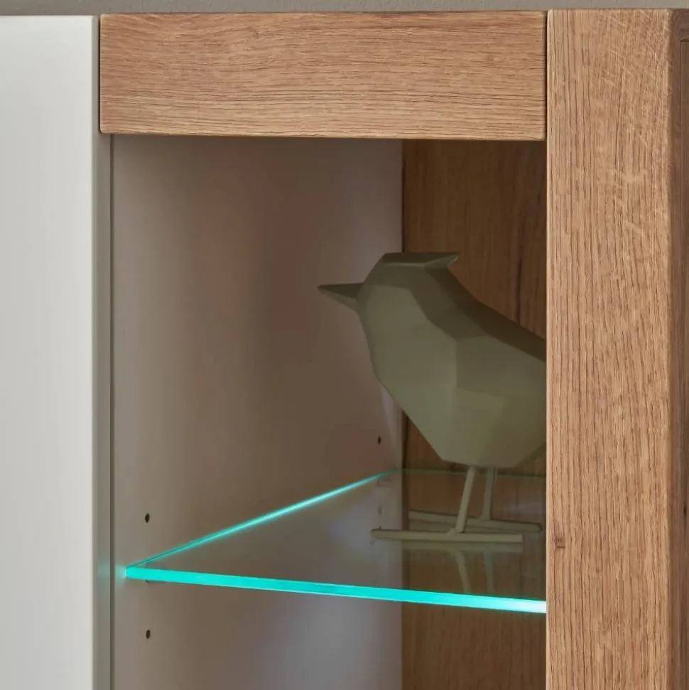 Design TV-Lowboard mit vier offenen Fächern - Adejano