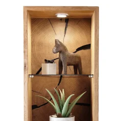 Design Wandregal mit zwei Glasböden - Acapella