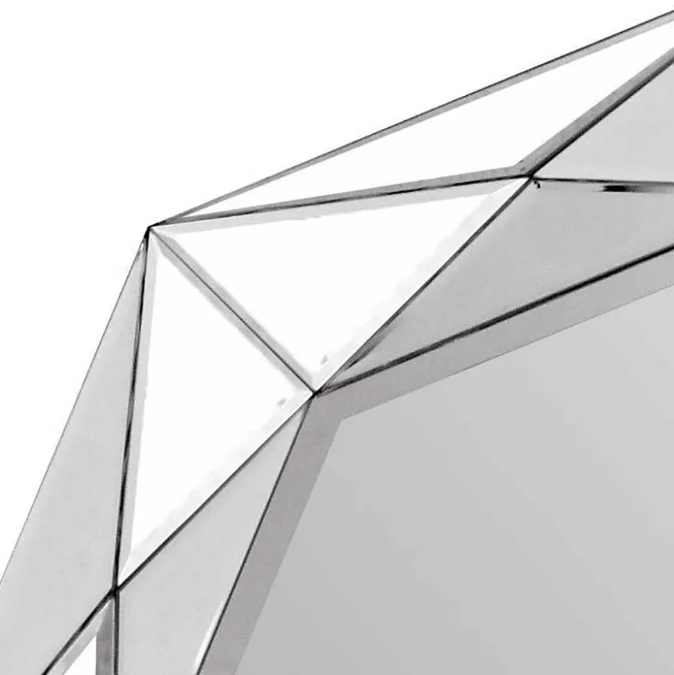 Design Wandspiegel in polygoner Form - Pilot