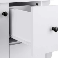 Design Waschbecken-Unterschrank in Weiß - Besi