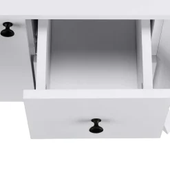 Design Waschbecken-Unterschrank in Weiß - Besi