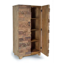 Design Wohnzimmerschrank aus Mangoholz rustikal - Lacid