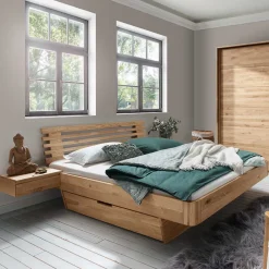 Designbett & Nachtkonsolen - Zennian (dreiteilig)