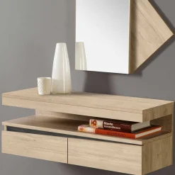 Designer Flurmöbel Set mit Wandkonsole - Irvine (zweiteilig)