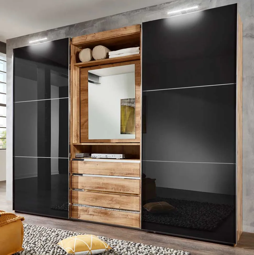 Designer Schlafzimmerschrank mit viel Funktion - Hectos