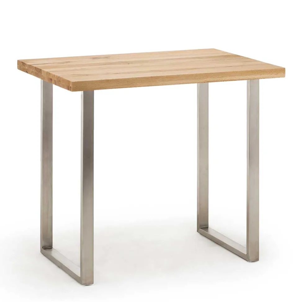 Designer 120x80 Bartisch aus Wildeiche - Alamo