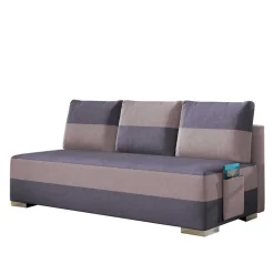 Design-Schlafsofa in Mauve und Altrosa - Mamboria
