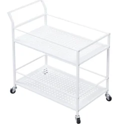 Design-Servierwagen in Weiß - Marian