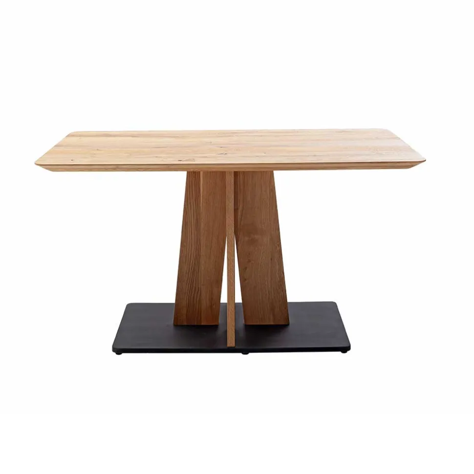 Design-Säulentisch mit Schweizer Kante - Vasilicata