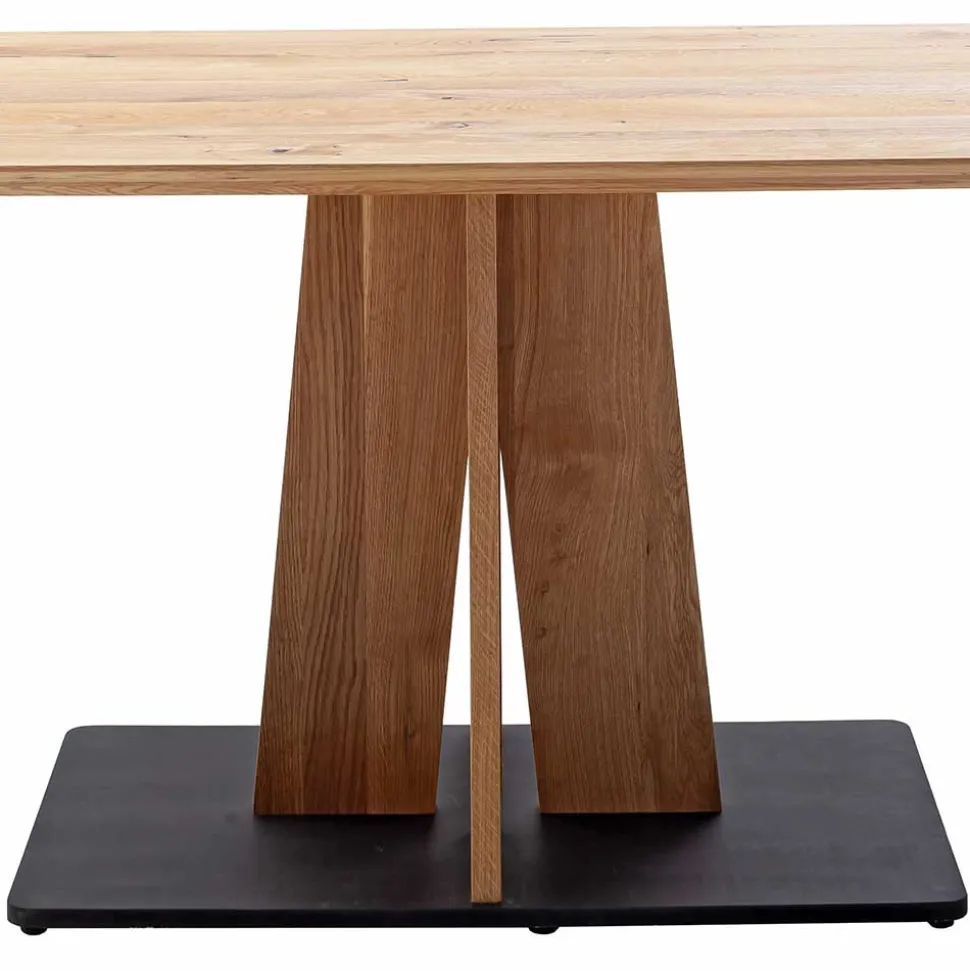 Design-Säulentisch mit Schweizer Kante - Vasilicata