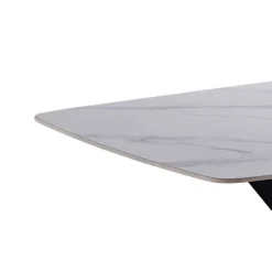 Designtisch aus Sinterstein Marmor Weiß - Jonathan