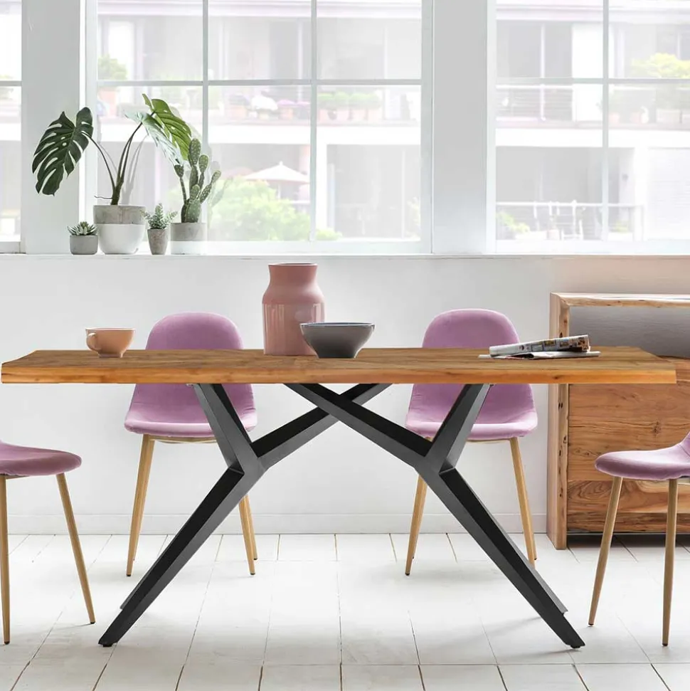 Designtisch aus Teak Altholz - Marosso