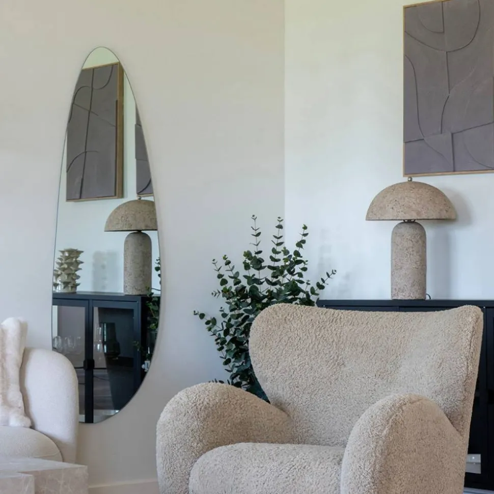 Design-Tischleuchte aus Pappmache - Rivaso