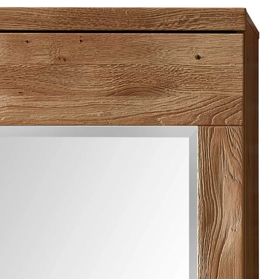 Dielen Garderobenschrank mit Spiegel - Elprisca