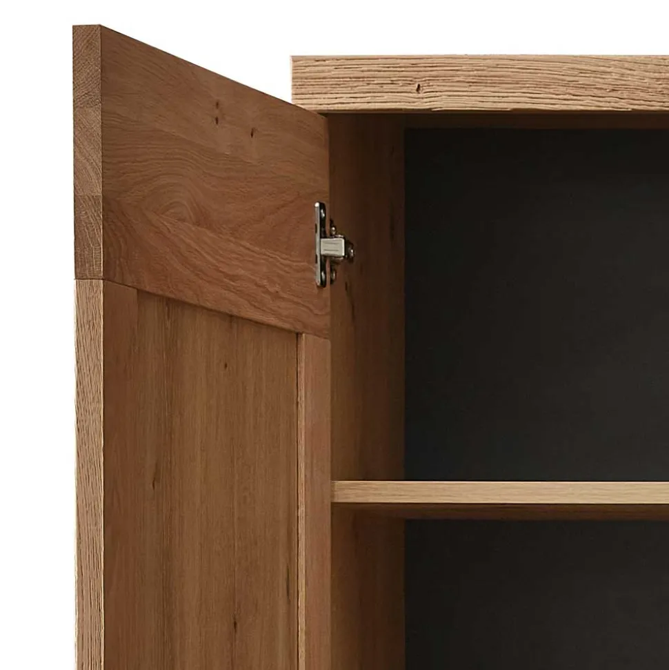 Dielen Garderobenschrank mit Spiegel - Elprisca