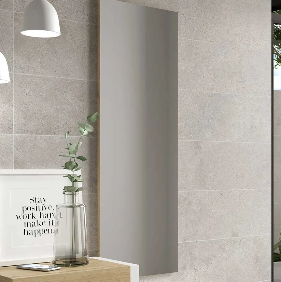 Dielen Möbel & Spiegel in Weiß & Wildeiche - Polaris (zweiteilig)