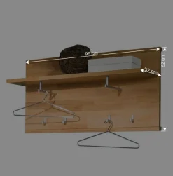 Dielen Set Wislama aus Kernbuche Massivholz (fünfteilig)