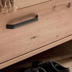 Dielenbank in Wildeiche Optik - Carry