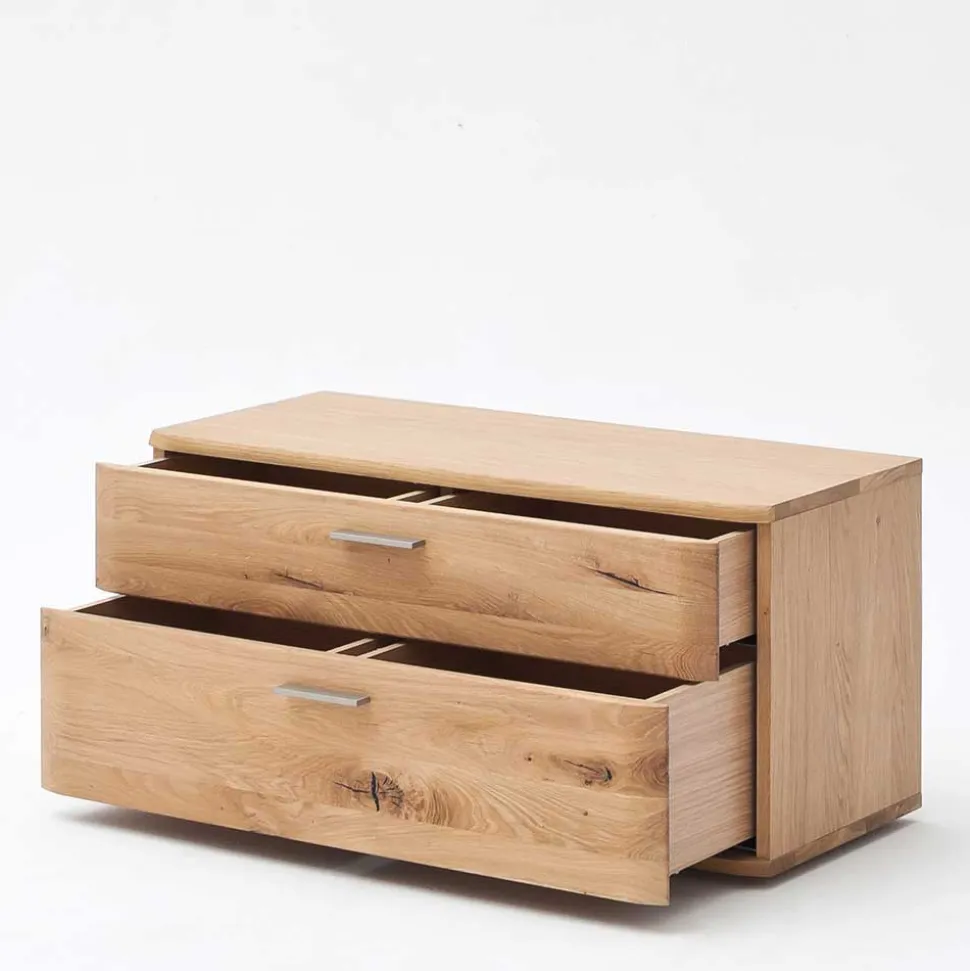 Dielenbank mit zwei Schubladen - Mabasa