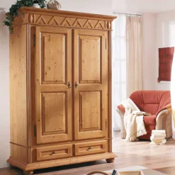 Dielenkleiderschrank Terezza aus Fichte massiv