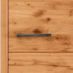 Dielenmöbel aus Kernbuche & Eisen - Dimphi (vierteilig)