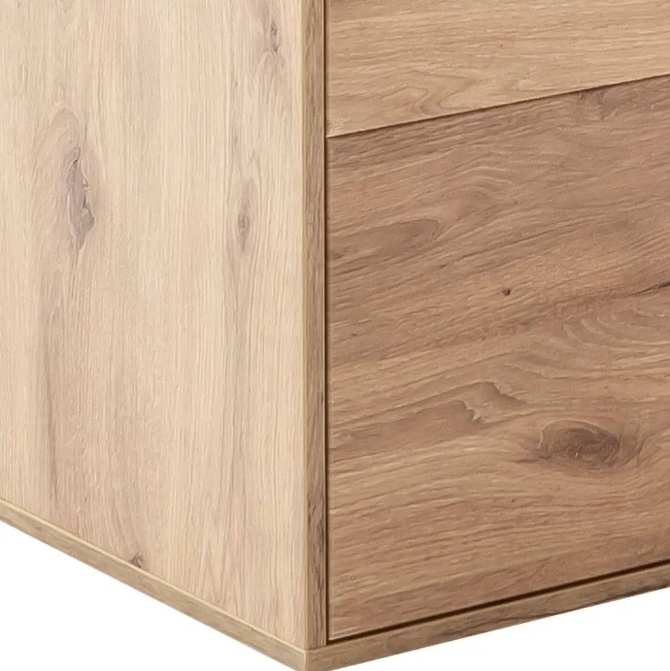 Dielenmöbel Kombination in Wildeiche - Vapposia (vierteilig)