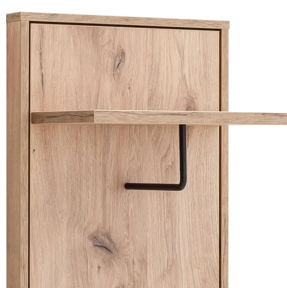 Dielenmöbel Kombination in Wildeiche - Vapposia (vierteilig)