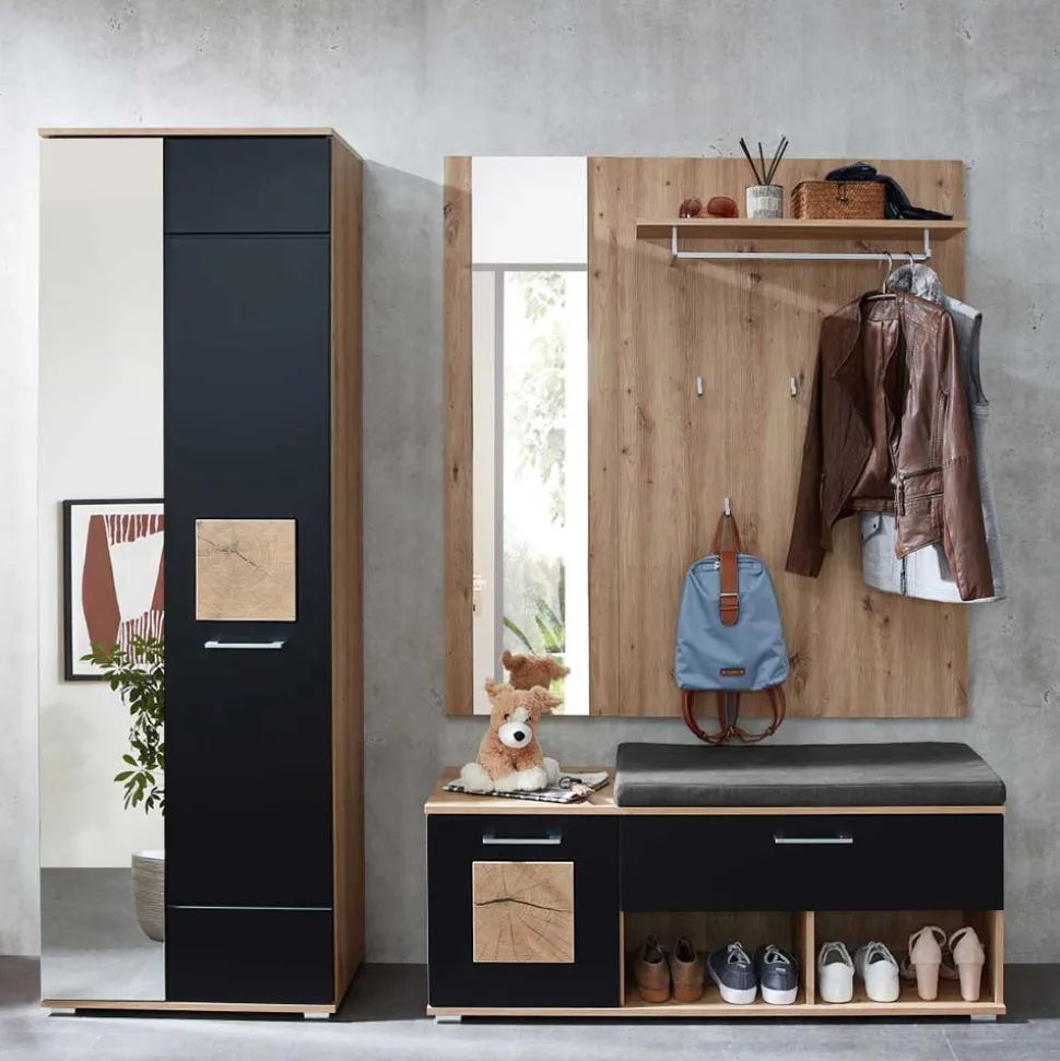 Dielenmöbel Kombination modern - Zelio (dreiteilig)