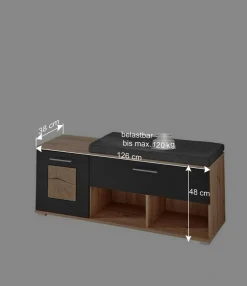 Dielenmöbel Kombination modern - Zelio (dreiteilig)