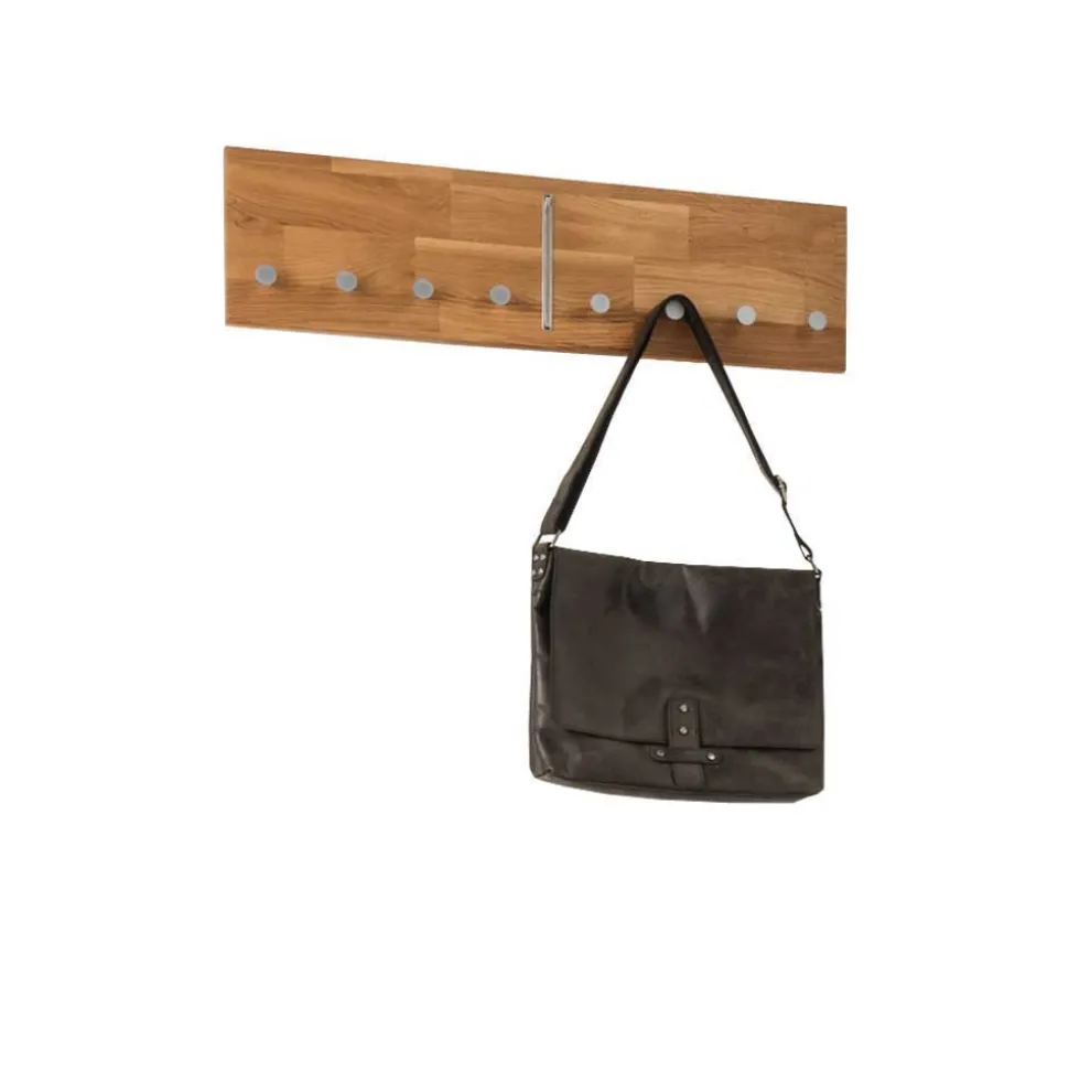 Dielenmöbel Set Delvestra aus Wildeiche Massivholz (vierteilig)