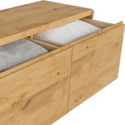 Dielenschrank & Spiegel & Lowboard - Etvina (dreiteilig)