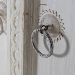 Dielenschrank in Mangoholz White Wash - Intiatos