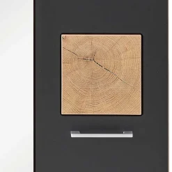 Dielenschrank mit Spiegel - 65x195x38 - Zelio