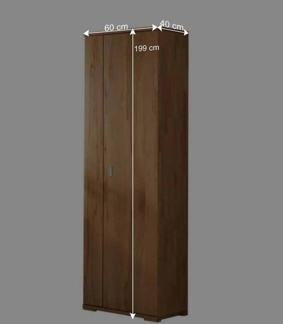 Dielenschrank Wislama aus Kernbuche Massivholz