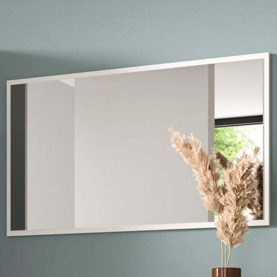 Dielenspiegel in Weiß - Davos