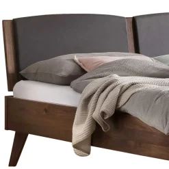 Doppelbett Gestell aus Nussbaum geölt - Carloletta