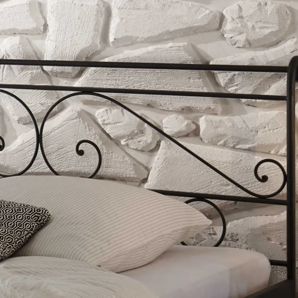 Doppelbett Mohammed in Schwarz