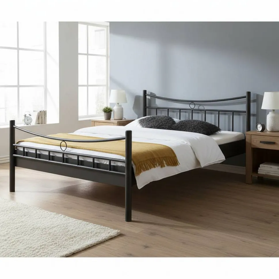 Doppelbett Ramona aus Metall