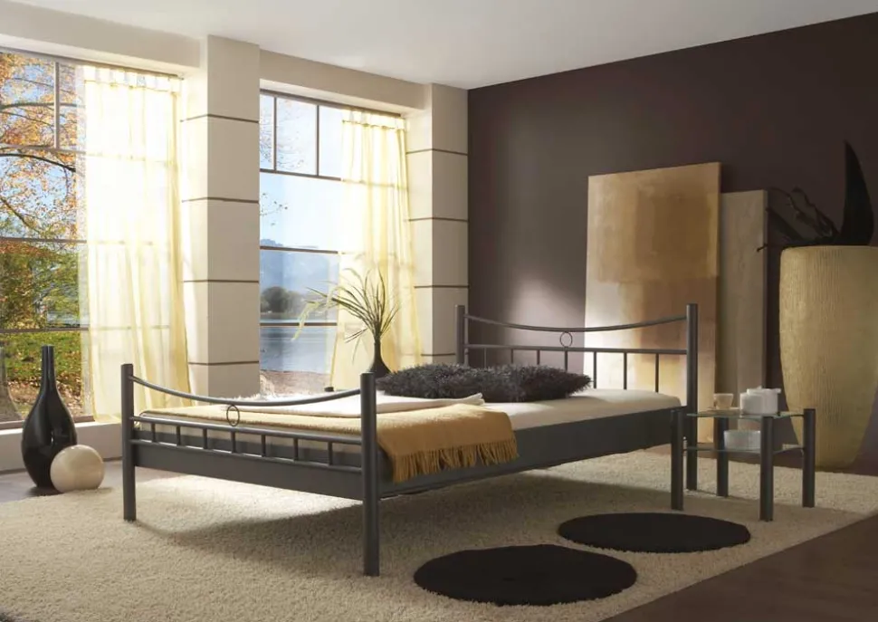 Doppelbett Ramona aus Metall