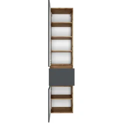 Doppelter Waschtisch mit Spiegelschrank - Athrin (dreiteilig)