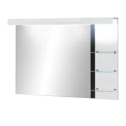 Doppel-Waschtisch & LED Spiegel - Ingmesan (zweiteilig)