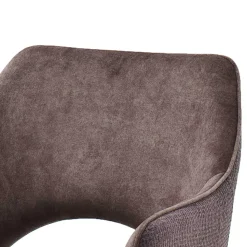 Drehbare Tischsessel in Hellbraun - Rovinja (2er Set)