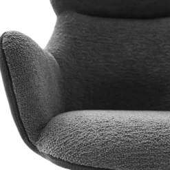 Drehbarer Esszimmersessel in Anthrazit - Adhipa (2er Set)