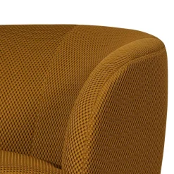 Drehbarer Mesh-Sessel in Ocker - Londey