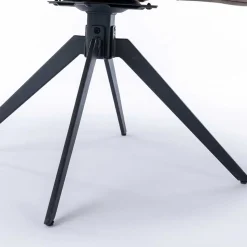 Drehbarer Tischsessel in Braun - Adelaide