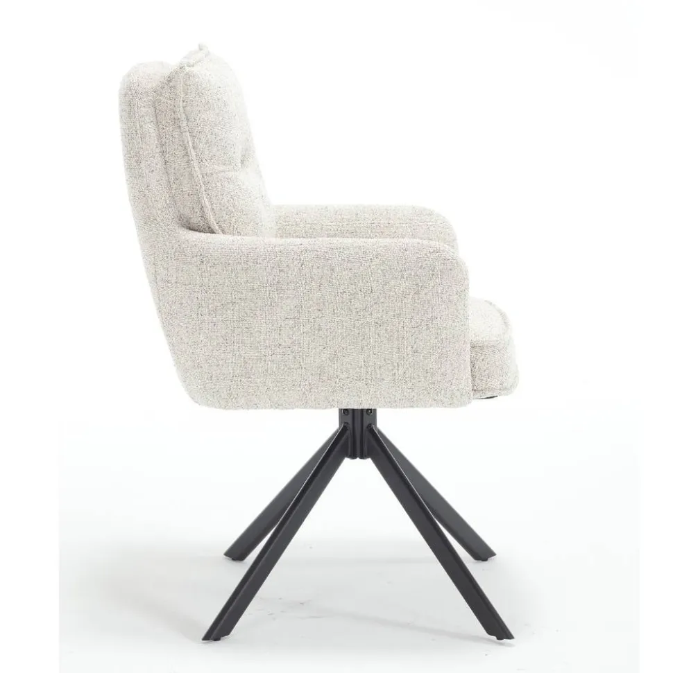 Drehbarer Tischsessel mit Taschenfederkern - Lolang