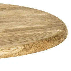 Dreibein Beistelltisch mit Holzplatte aus Eiche - Berga