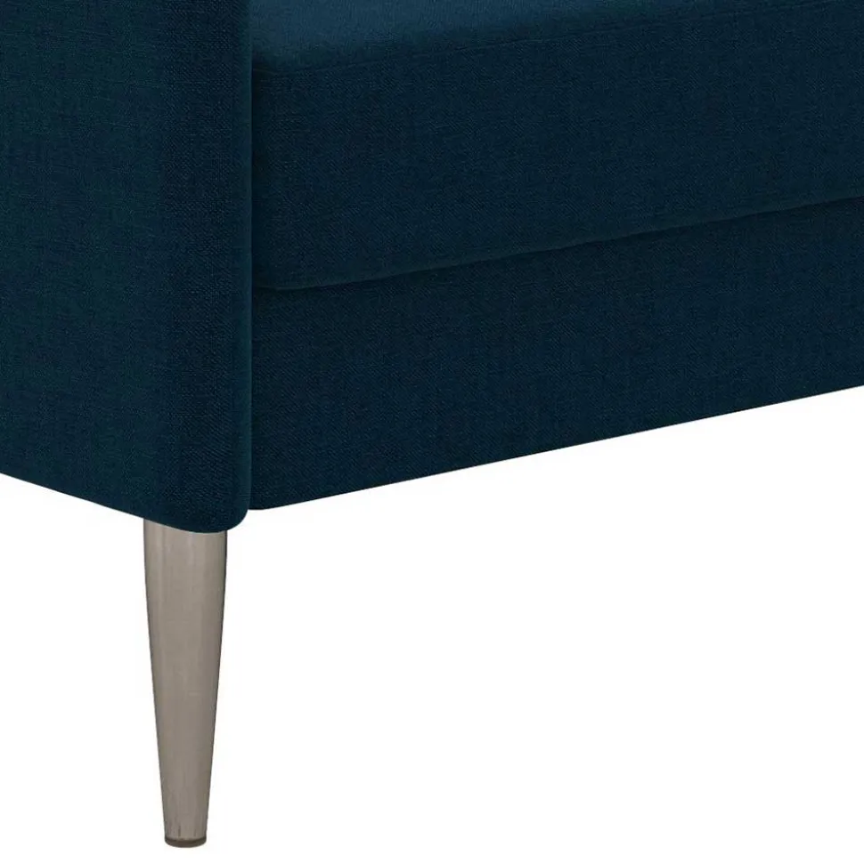 Dunkelblaues Sofa mit drei Sitzplätzen - Agadi