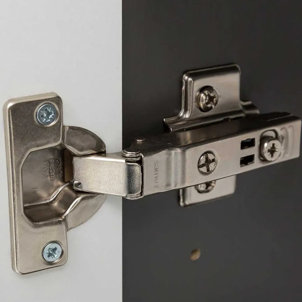 Dunkelgraue Badmöbel Kombination - Natarivos (vierteilig)