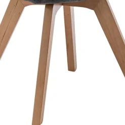 Dunkelgrüner Tischsessel aus Samt - Gregg (2er Set)